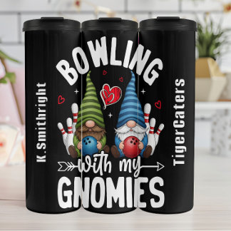 Bouteilles Isothermes Bowling avec My Gnomies Graphic