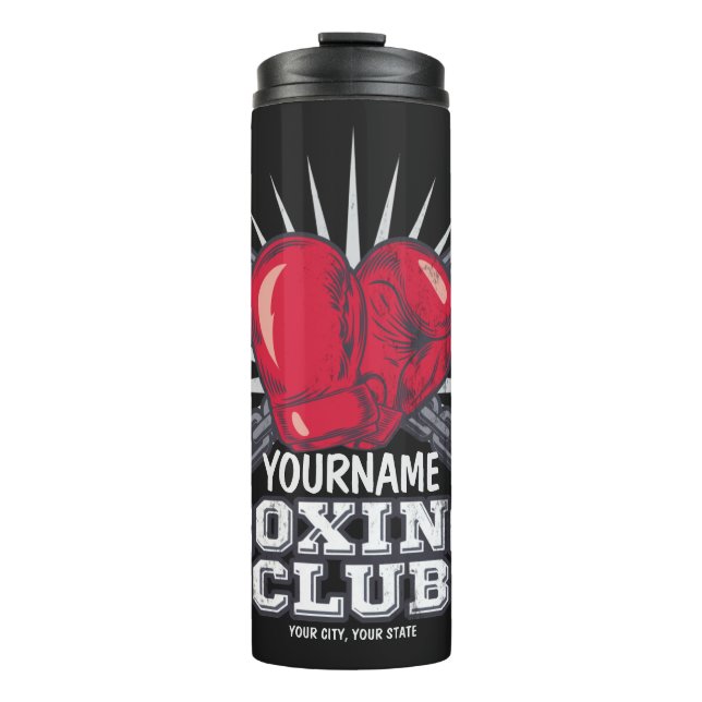 Bouteilles Isothermes Boxer champion de course (Devant)