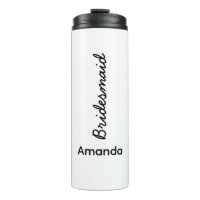 Bridesmaid Monogrammes Nom Mariage Cadeau Favorise