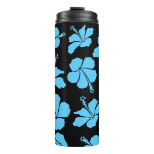 Bouteilles Isothermes Bright hawaiian sans couture motif avec hippocampe