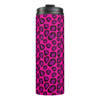 Bouteilles Isothermes Bright Pink And Purple Leopard Print Pattern