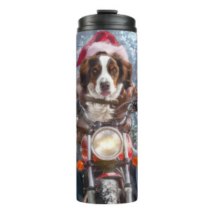 Bouteilles Isothermes Brittany Spaniel Dog équitation moto Noël
