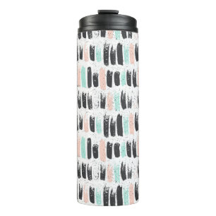 Bouteilles Isothermes Brosses et motif de courses d'encre