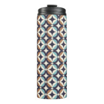 Brun moderne de la moitié du siècle et motif