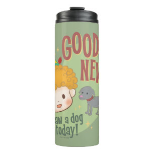 Bouteilles Isothermes Buddy l'Elf Bonne Nouvelle ! J'ai vu un chien aujo