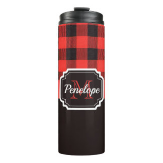 Bouteilles Isothermes Buffalo Plaid Motif