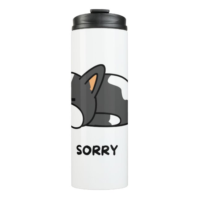 Bouteilles Isothermes Bulldog print Thermal Tumbler (Devant)