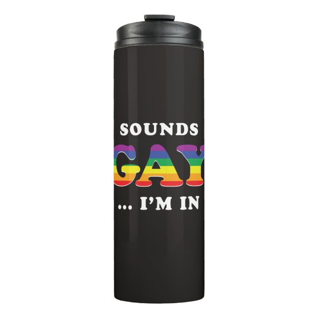 Bouteilles Isothermes Ça Semble Gay... Je suis dans (Devant)