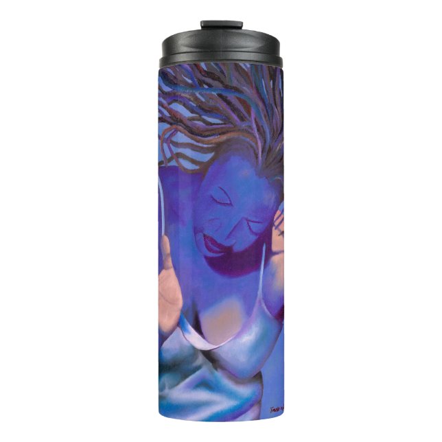 Bouteilles Isothermes "Ça va" - Paruline thermique (Devant)