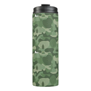 Bouteilles Isothermes cacahuètes   Camouflage Snoopy & Woodstock