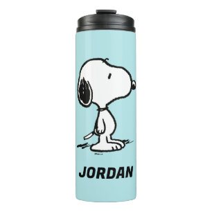 Bouteilles Isothermes cacahuètes Snoopy Ajouter Votre Nom