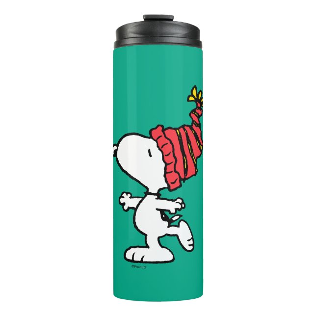 Bouteilles Isothermes cacahuètes | Snoopy Winter Beanie Casquette (Devant)