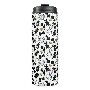 Bouteilles Isothermes cacahuètes Snoopy & Woodstock Shadow Motif