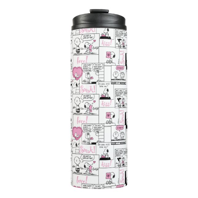 Bouteilles Isothermes cacahuètes | Valentine Heart Love Motif (Devant)