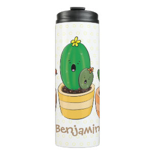 Bouteilles Isothermes Cactus trio chantante mignonne dessin animé