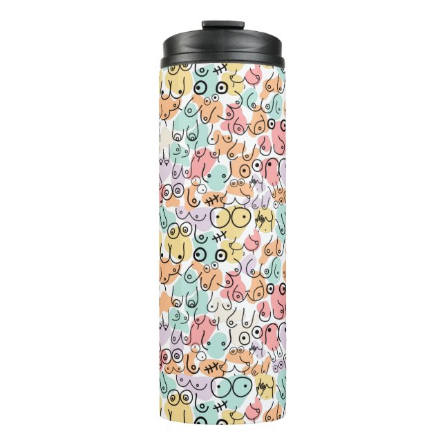 Bouteilles Isothermes cadeau amusant femme (Devant)