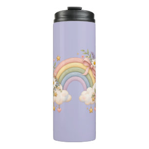 Bouteilles Isothermes Cadeau Arc-en-ciel à l'aquarelle – Nuage Charmant