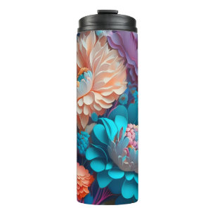 Bouteilles Isothermes Cadeau artistique floral