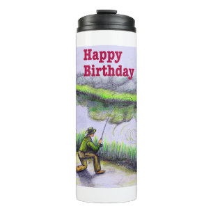 Bouteilles Isothermes Cadeau d'anniversaire de pêche