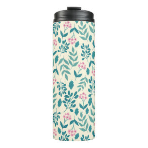 Bouteilles Isothermes cadeau de fleurs roses aquarelle pour femmes cool