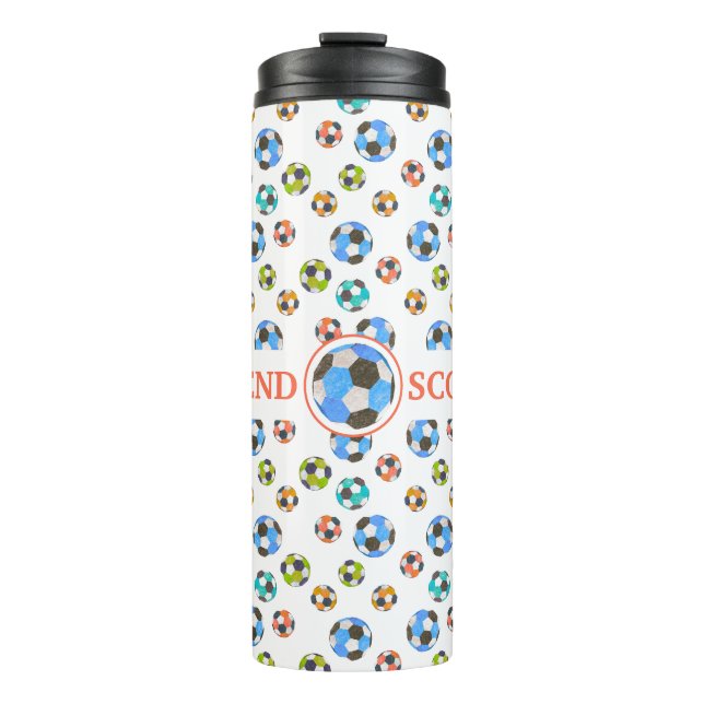 Bouteilles Isothermes Cadeau de l'équipe de football (Devant)