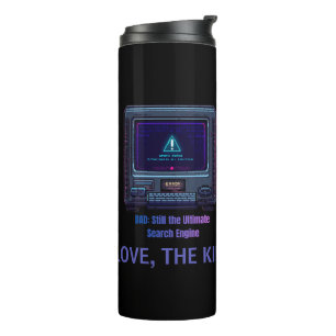 Bouteilles Isothermes Cadeau personnalisé pour papa techno art pixel rét