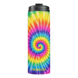Bouteilles Isothermes Cadeau personnalisé Tie-Dye Coloré