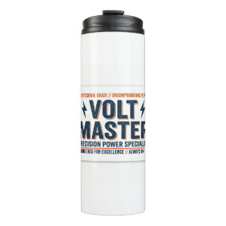Bouteilles Isothermes Cadeau pour électricien maître Volt