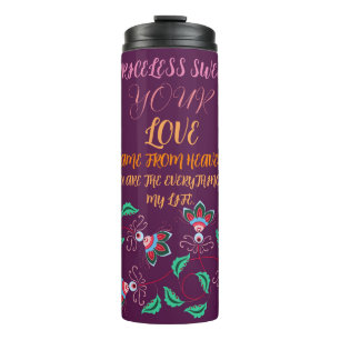 BOUTEILLES ISOTHERMES CADEAU POUR MAMAN, SOEUR, FILLE, AMIE, PETITE AMIE