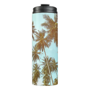 Bouteilles Isothermes Cadre tropical : Palmiers Abstraits