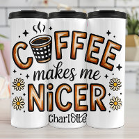 Café & Good Vibes" - Graphique Whimsical