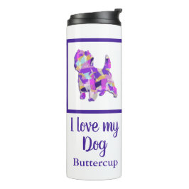 Bouteilles Isothermes Cairn Terrier Cute Chien Silhouette PPY&B