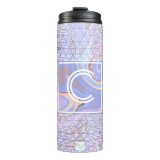 Bouteilles Isothermes Calypso décorée d'un monogramme