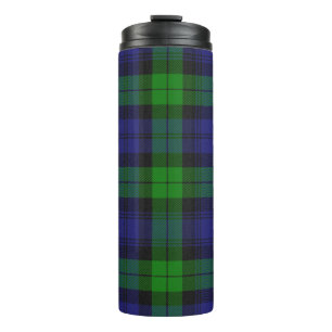 Bouteilles Isothermes Campbell Clan Tartan Plaid Black Watch