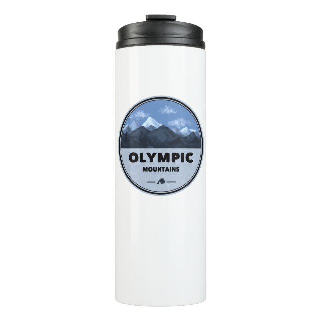 Bouteilles Isothermes Camping des Monts Olympiques de Washington (Devant)