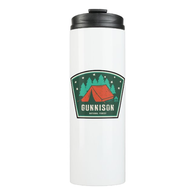 Bouteilles Isothermes Camping forestier national de Gunnison (Devant)