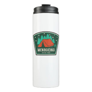 Bouteilles Isothermes Camping forestier national de Mendocino