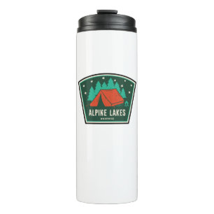 Bouteilles Isothermes Camping sauvage des lacs alpins