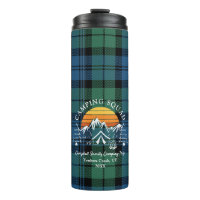 Camping Tartan Retro Famille Campad Campbell