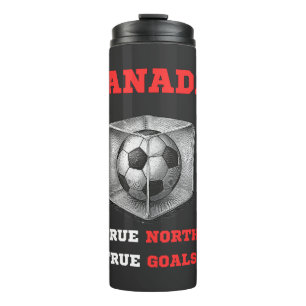 Bouteilles Isothermes Canada 2026 Soccer Véritable Nord Thermique Tumble