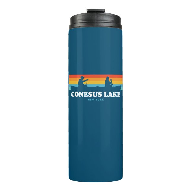 Bouteilles Isothermes Canot Conesus Lake New York (Devant)