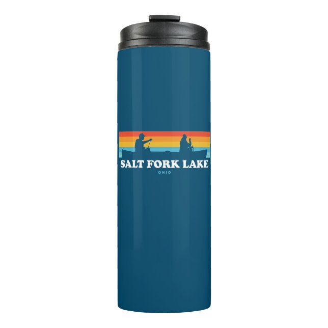 Bouteilles Isothermes Canot de Salt Fork Lake Ohio (Devant)