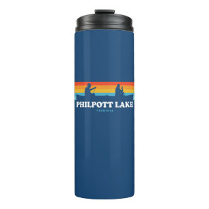Bouteilles Isothermes Canot de Virginie de Philpott Lake