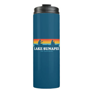 Bouteilles Isothermes Canot du lac Sunapee New Hampshire