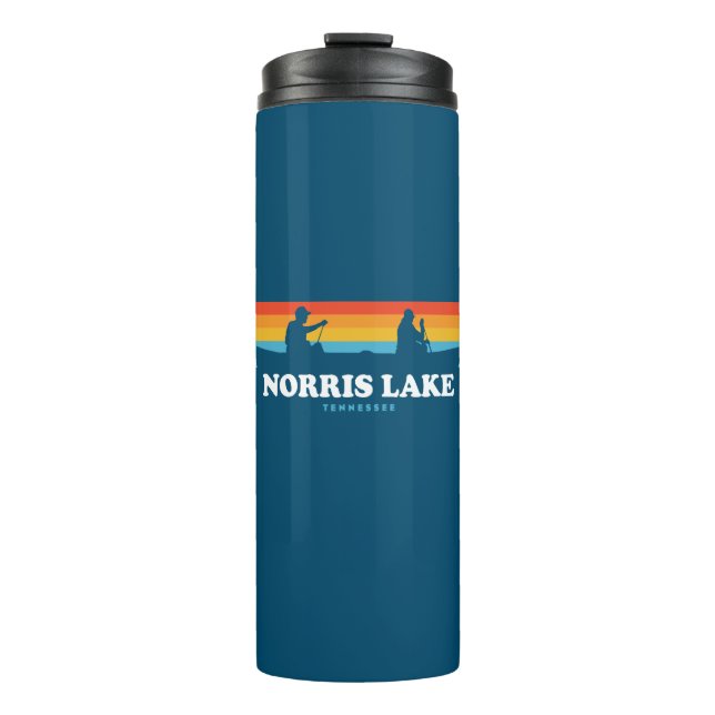Bouteilles Isothermes Canot Norris Lake Tennessee (Devant)