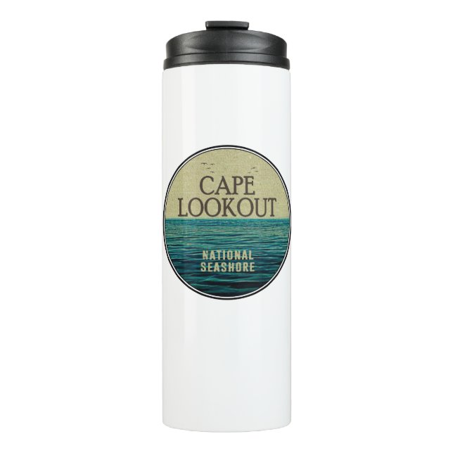 Bouteilles Isothermes Cape Lookout National Seashore Ocean Birds (Devant)