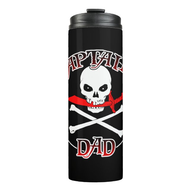 Bouteilles Isothermes Capitaine papa (Devant)