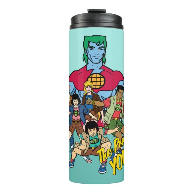 Bouteilles Isothermes Captain Planet Group Graphic - La Puissance Est À  (Devant)