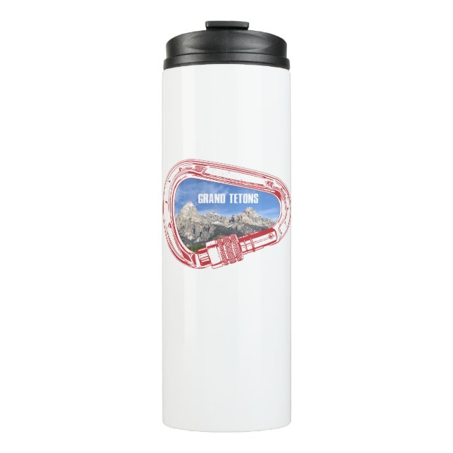 Bouteilles Isothermes Carabiner Escalade Grand Tetons (Devant)