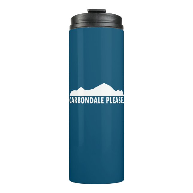Bouteilles Isothermes Carbondale S'Il Vous Plaît (Devant)